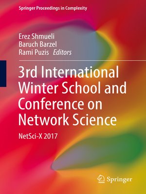 cover image of 3rd International Winter School and Conference on Network Science